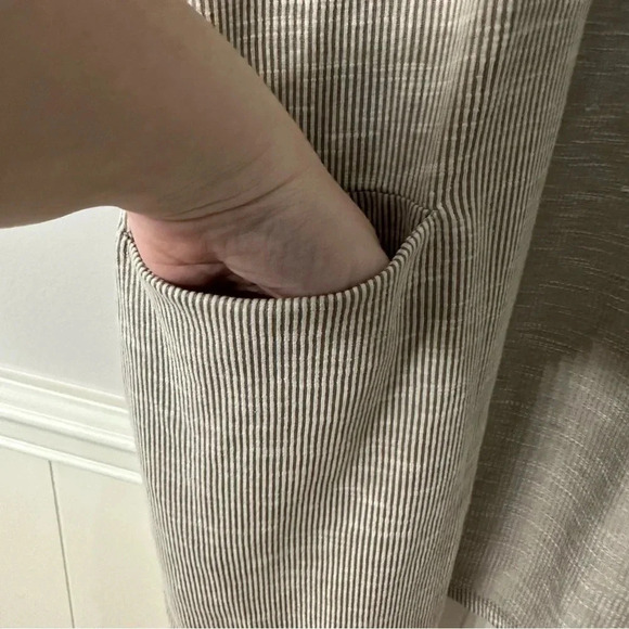 Donni Women's 3/4 Sleeve Gray Ribbed Open Cardigan w/ Pockets Sz OSFA Plus GUC - Picture 5 of 9